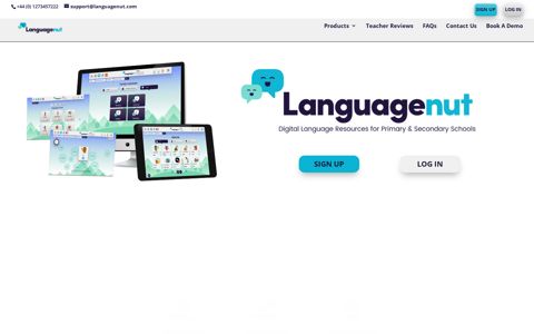 Digital Language Resources | Primary ... - Languagenut