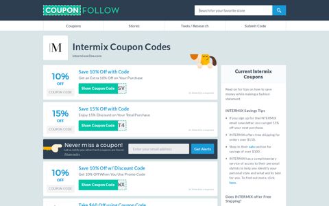 Intermixonline.com Coupon Codes 2020 (75% discount ...