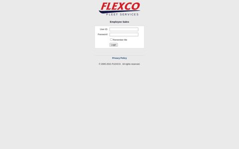 Flexco Fleet Services : Login