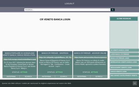 cr veneto banca login - Panoramica generale di accesso, procedure ...