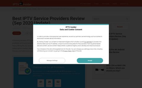 Best IPTV Service Providers Review & Channel Lists (Sep 2020)