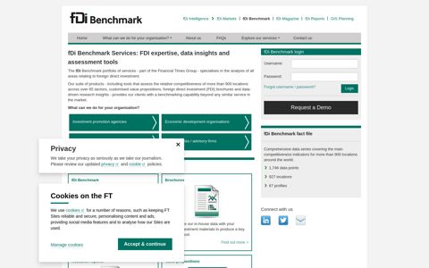 fDi Benchmark: Assessment tools, data insights and FDI ...