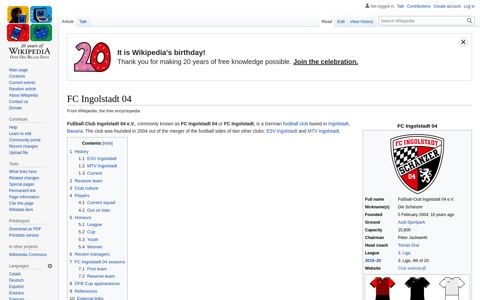 FC Ingolstadt 04 - Wikipedia