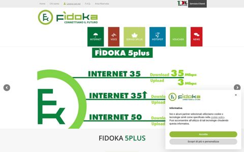 Fìdoka - Connettiamo il futuro | Wifi Adsl Hdsl VoIP