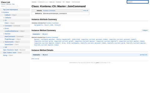 Class: Kontena::Cli::Master::JoinCommand — Documentation ...