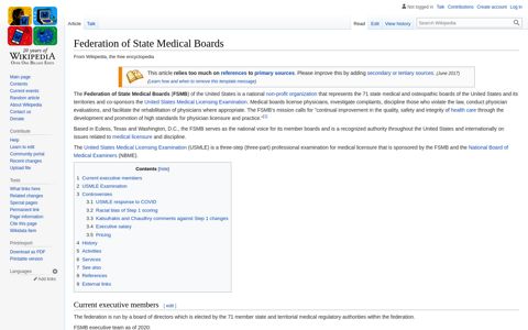 Federation of State Medical Boards - Wikipedia