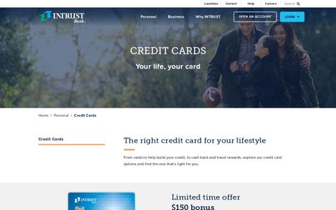 Credit Cards | INTRUST Bank