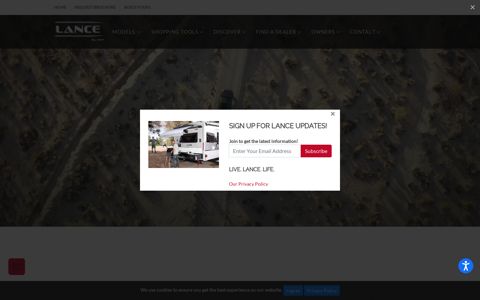 Lance Camper | Truck Campers and Travel Trailers