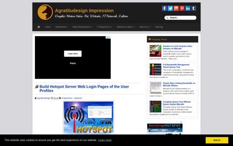Build Hotspot Server Web Login Pages of the User Profiles ...