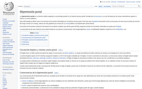 Hipertensión portal - Wikipedia, la enciclopedia libre