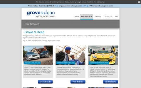Our Services | Grove & Dean