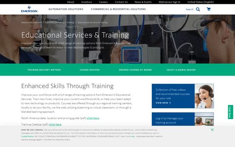 Educational Services & Training | Emerson US