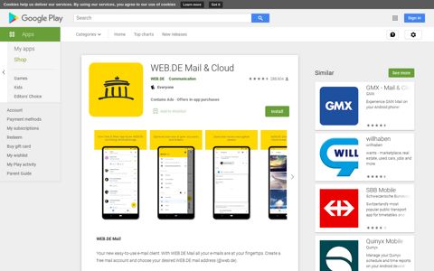 WEB.DE Mail & Cloud - Apps on Google Play