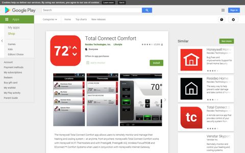 Total Connect Comfort - Apps on Google Play