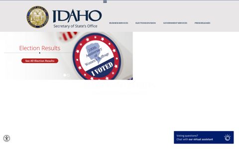 Elections Division | Idaho Secretary of State