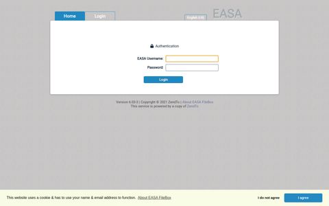 Login - EASA FileBox