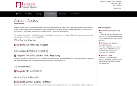 Lincoln Financial Advisors / Sagemark Consulting | Minnesota ...