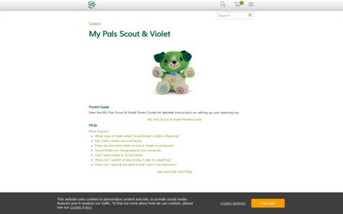 My Pals Scout & Violet Customer Support | Online Help, FAQ ...