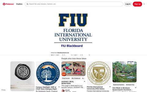 FIU Blackboard (With images) | Blackboard learn, Florida ...