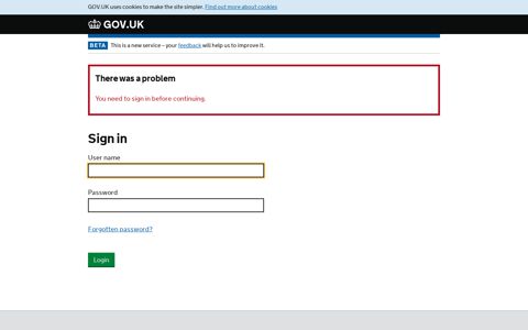 GOV.UK - WCS - Installer Portal