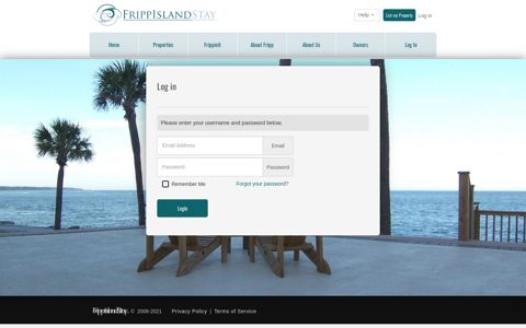 login - VISITORS Vacation here! - Fripp Island Stay