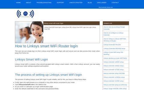 Linksys Smart WiFi Router Login - Linksys Extender Setup