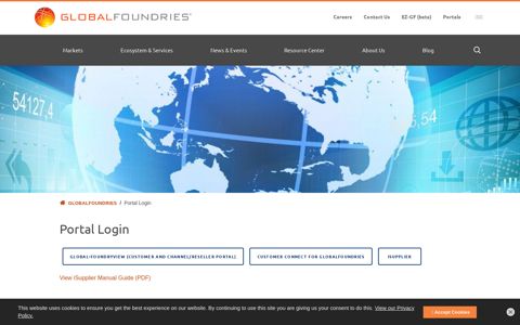 Portal Login | GLOBALFOUNDRIES