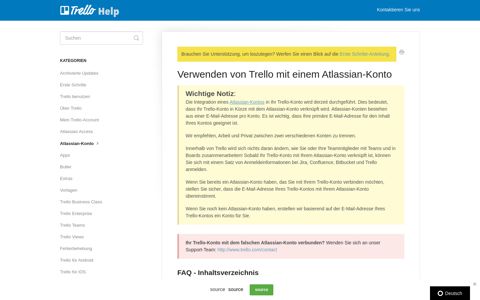 Using Trello with an Atlassian account - Trello Help