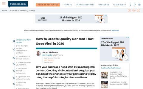 How to Create Viral Marketing Content in 2020 - business.com