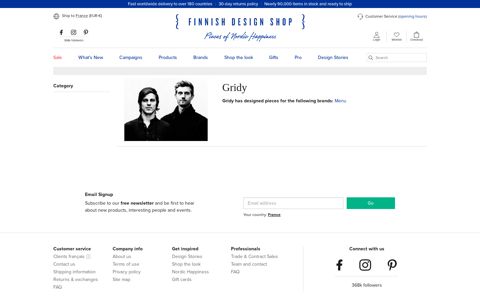 Gridy design - Finnish Design Shop