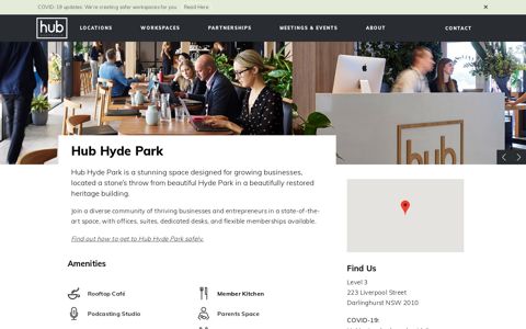 Hub Hyde Park, Sydney | Hub Australia | Flexible Workspaces