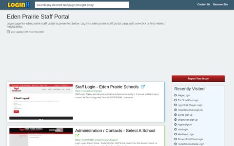 Eden Prairie Staff Portal - Loginii.com