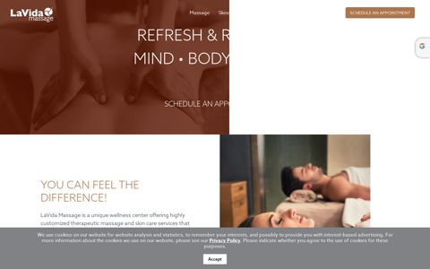 Homepage - LaVida Massage - LaVida Massage