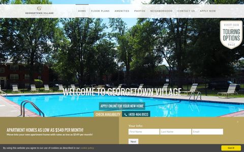 Georgetown Village | Apartments in Toledo, OH