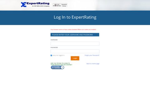 ExpertRating - Online Certification and Employment Testing