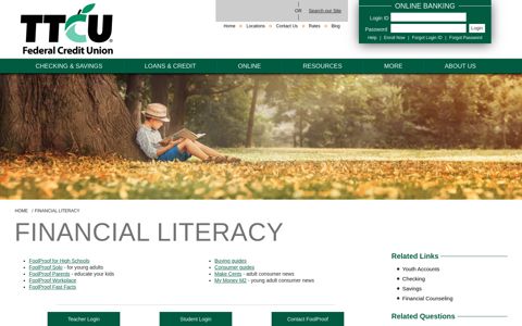 Financial Literacy | TTCU Federal Credit Union