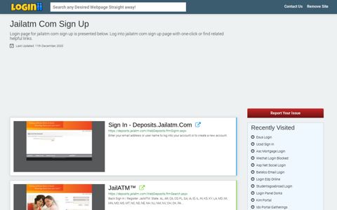 Jailatm Com Sign Up - Loginii.com