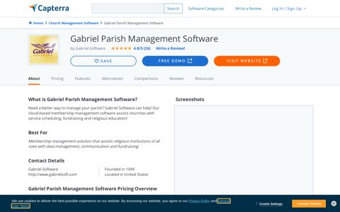 Gabriel Parish Management Software Reviews and Pricing ...
