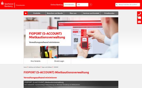FIOPORT (S-ACCOUNT) - Sparkasse Bamberg