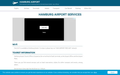 Hamburg Airport Services