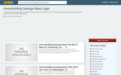 Homebuilding Savings Bank Login - Loginii.com