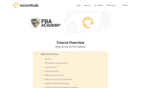 FBA Academy - ecomhub.com