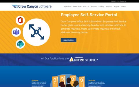Employee Portal for SharePoint and Office 365 - Crow Canyon ...