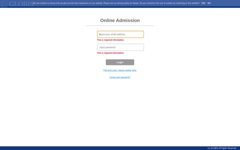 GLOBIS Online Application Portal