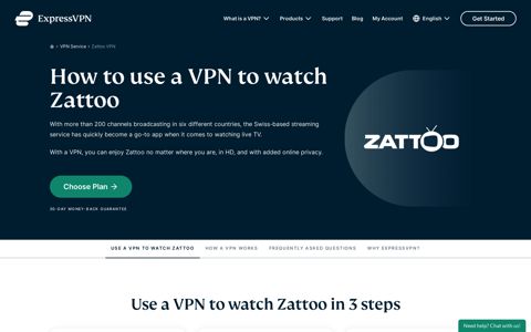 How to Stream Zattoo with a VPN | ExpressVPN