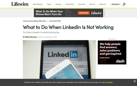 What to Do When LinkedIn Is Not Working - Lifewire