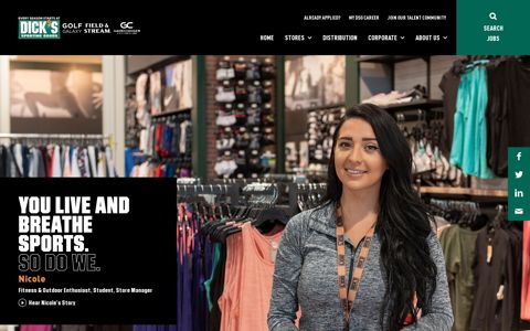 Careers at DICK'S Sporting Goods | Search for Jobs Near You