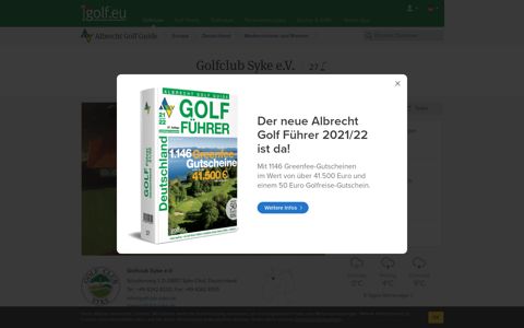 Golfclub Syke e.V., Syke-Okel - Albrecht Golf Führer - 1Golf.eu