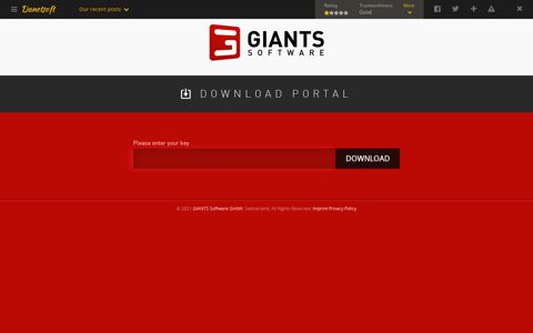 GIANTS Software - Download Portal - Website data analysis ...