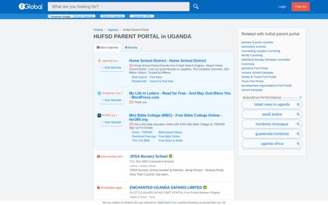 HUFSD PARENT PORTAL in UGANDA - iGlobal.co